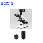 Compound Trinocular Biological Microscope 1600X Bright Field 6 Kg Weight